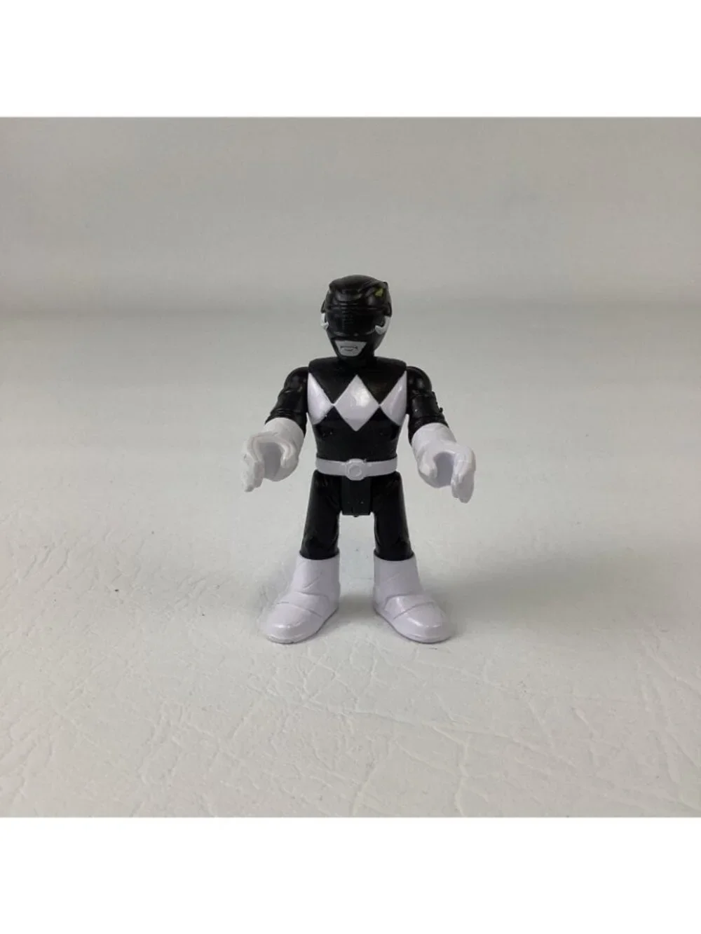 Imaginext Power Rangers Toy Figure Black Ranger Mammoth Figure Toy Fisher Price